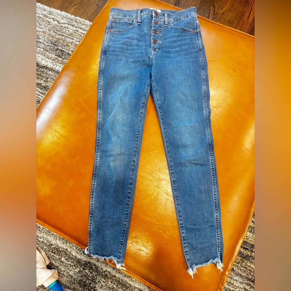 Madewell high rise skinny jeans 27